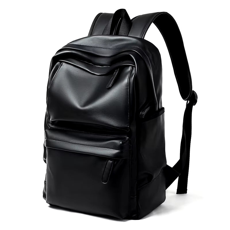 Leather Laptop Backpack