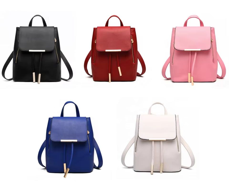 Fashion Leather Backpack 