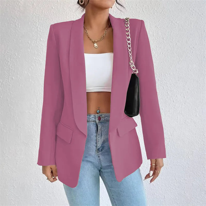 Ladies' Elegant Office Blazer Jacket 