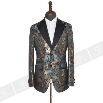 Single Breasted Slim Fit Indian Suit