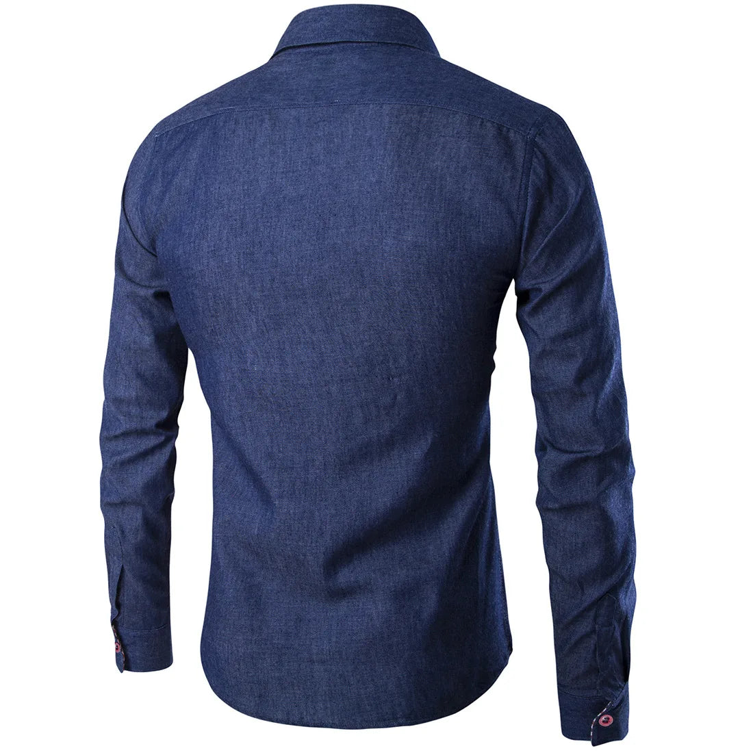 Men's Casual Slim-Fit Long-Sleeved Shirt