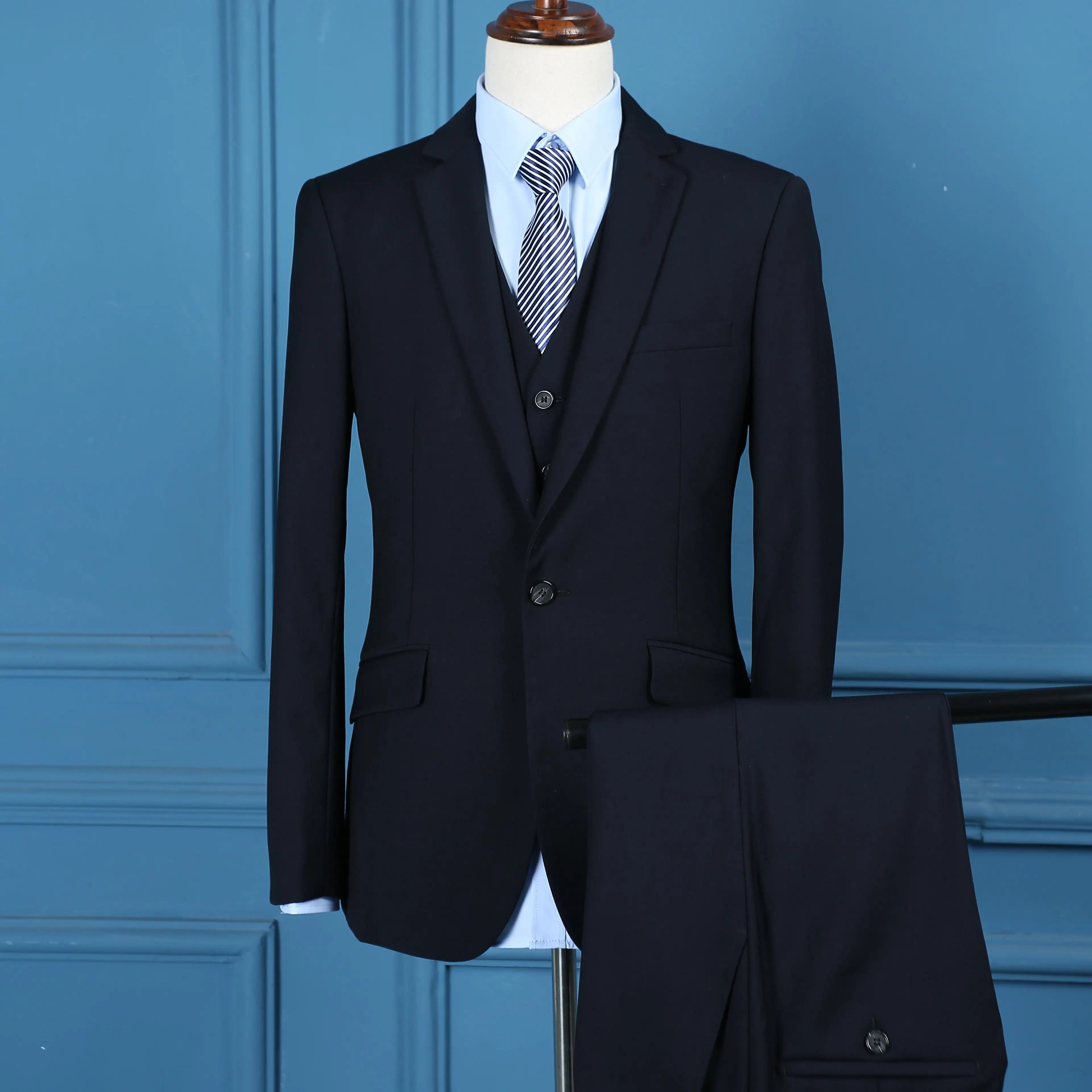 Men's 2-Piece Slim Fit Business Suit 