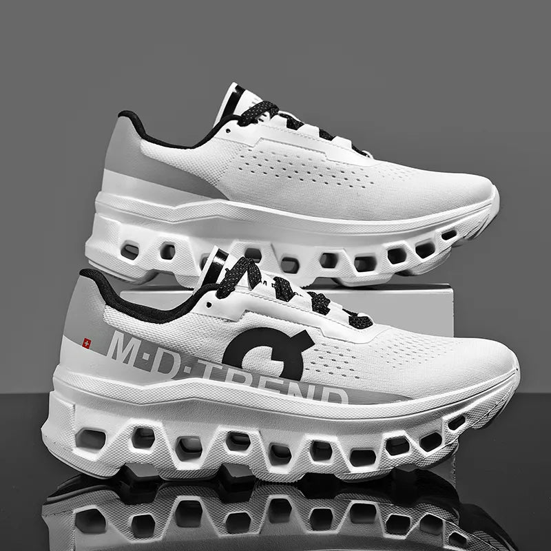 Lace-up Breathable Mesh Sneakers