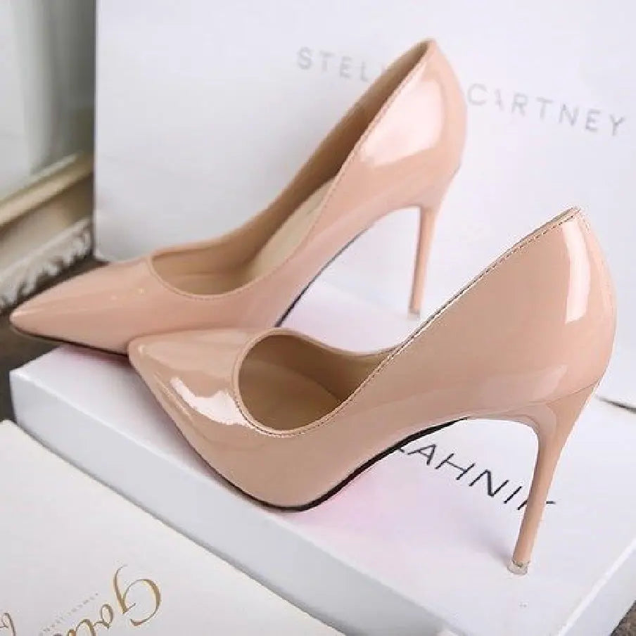 Stella Cartney High Heeled Leather Shoes