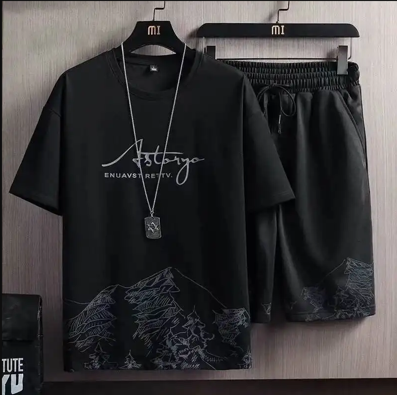 Men's Summer T-Shirt & Shorts