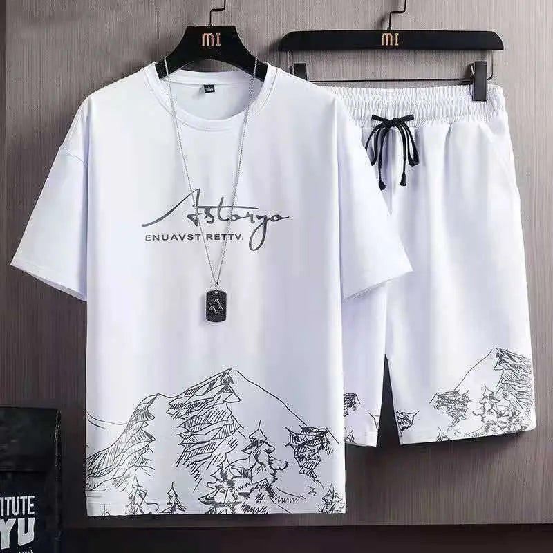 Men's Summer T-Shirt & Shorts