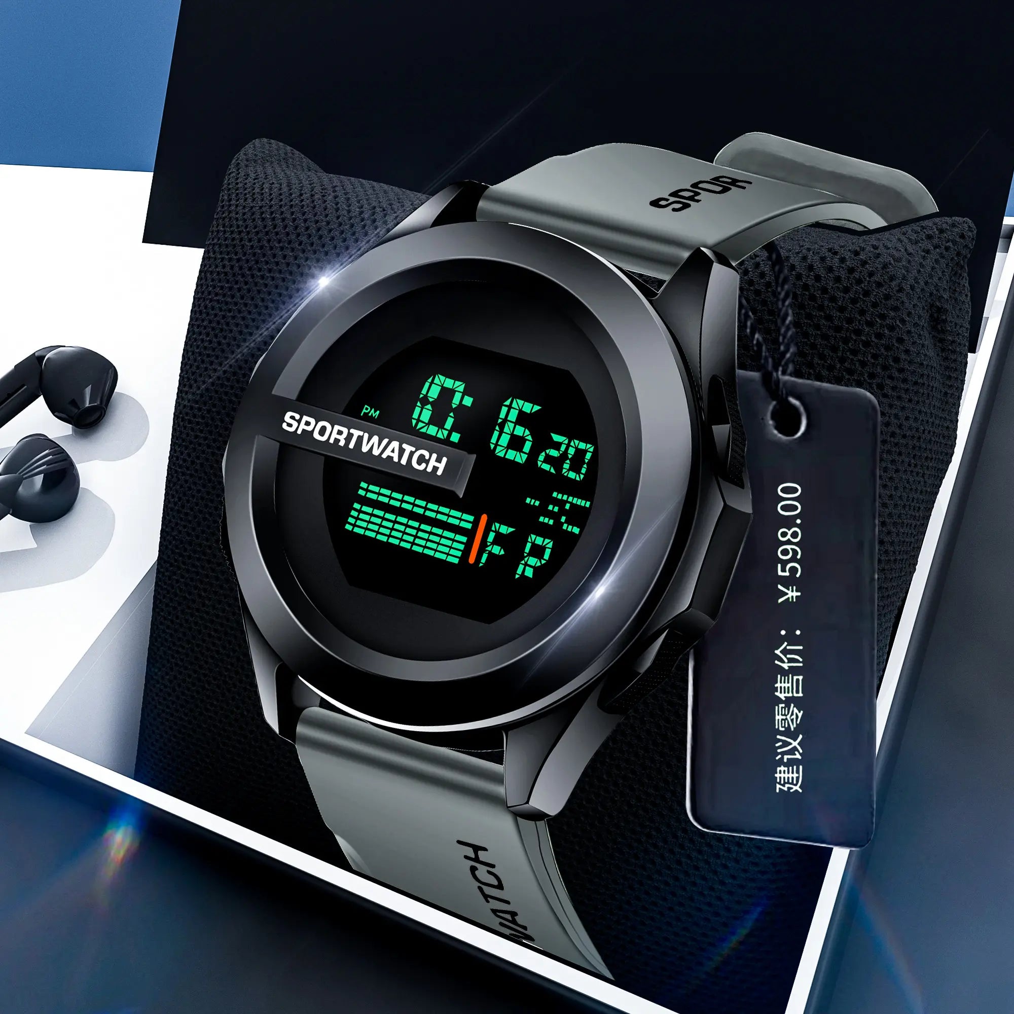 Waterproof Digital Electronic Watch